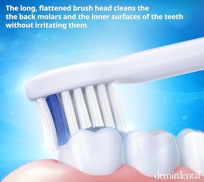 Toothbrush Heads Mini Hard Compatible with Philips Sonicare Toothbrush Heads - Small Replacement Heads - Small Brush Heads - White - Replaces HX7048-8 Pack