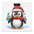Christmas Penguin Bathroom Scale for Body Weight 400 Lb Weight Scale with High Precision Sensors Tempered Glass Highly Accurate Digital Weighing Machine for People
