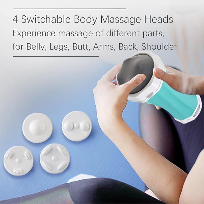 Cordless Cellulite Massager Body Sculpting Machine Electric (Grey)