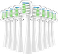 Sonic Replacement Toothbrush Heads Compatible for Waterpik Complete Care 9.0 (CC-01) 5. (WP-862) Electric10 Count(White)