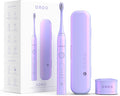 ORDO Sonic+ Electric Toothbrush with Case Sonic Toothbrushes for Adults Charging Travel Case 4 Brushing Modes Fast Rechargeable Battery Silicone Polishing USB Charger Pearl Violet