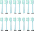 16PCS M07 Toothbrush Replacement HeadsCompatible for M07/M08/M07B/702/722(16pcs Blue)
