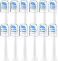 8-16pcs Toothbrush Heads Compatible with Philips ElectricReplacement Brush Fit for EasyCleanGum Health(12pcs)