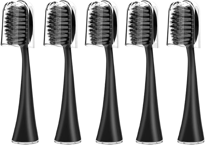 5/10pcs Compatible for Electric Toothbrush Head(5pcs Black)