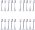 20pcsCompatible for XIAOMI MIJIA T300 T500 Sonic Toothbrush Heads Teethbrush Replacement(20pcs Pink-Standard)