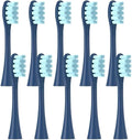 10PCS Vacuum Sealed Packed Replacement Brush HeadsCompatibility for Oclean X PRO/ Z1/ F1/ One/Air 2 /SE Soft Deep Cleaning(10pcs Blue)