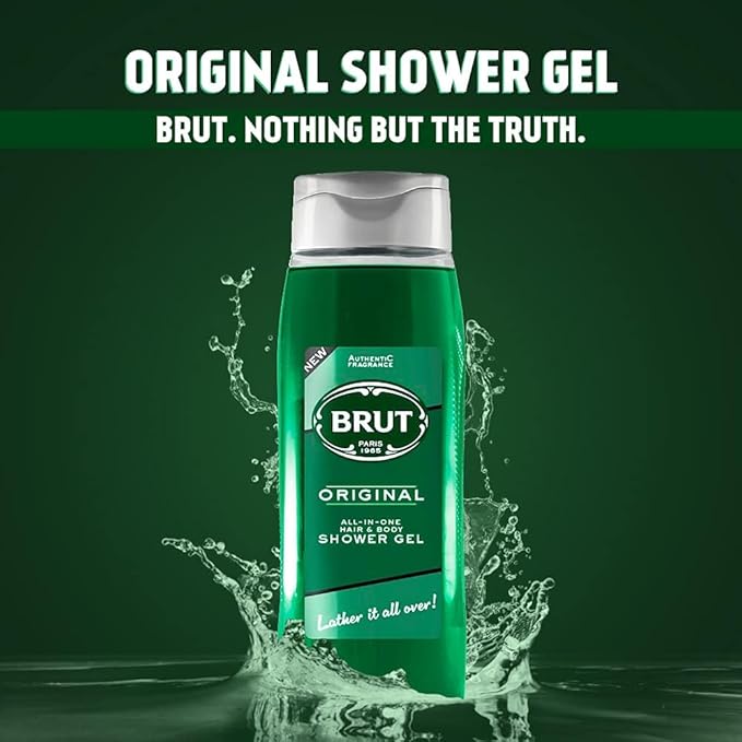 Brut Original Shower gel for Hair &amp Body | Body Wash for Men| Authentic Fragrance 500ml