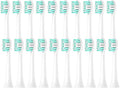 Compatible For PhilipsHX6520 HX6530 HX6711 HX6712 HX6721 HX6730 HX6731 HX6732 HX6761 Replacement DuPon Toothbrush Soft Bristle Brush Heads(20pcs)