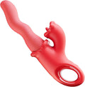 Portable Vibrating Massager -Clitioral Sucker Relaxes Muscles Viboators Toy 10 Modes Couples - for Body and Back Foot Silent Personal for Sports Massage Adult Tools Relaxation (Red1)