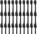 20/50/100 Pieces Toothbrush Heads Compatible for Apiyoo P7/Y8/SVP/Moon Electric Heads Vacuum Bristle Nozzle(100SolidBlack)