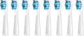 Replacement Toothbrush Heads Compatible with COSOUL Electric Toothbrush Soft Bristle Nozzles Deeply Clean(8PCS White)