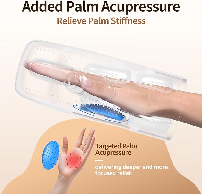 Comfytemp Hand Massager with Heat and Compression Cordless Fingers Palm and Wrist Massage Machine for Carpal Tunnel Arthritis Circulation and Pain Relief Birthday Gift for Men Women Seniors
