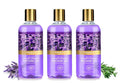 Vaadi Herbals Shower Gel - Sulfate-Free - Herbal Body Wash Both For Men And Women - 300 Ml (10.14 Fl Oz) - (Heavenly Lavender &amp Rosemary) (3 Bottles)