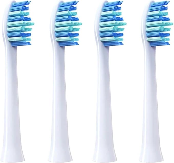 4Pcs/Set Clean Brush Heads Dental Replace Smart Head(4pcs(White))