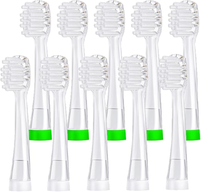 Toothbrush Replacement Heads 812 Brush Soft Bristles for Seago SG902 SG602(WT 5 GR 5)