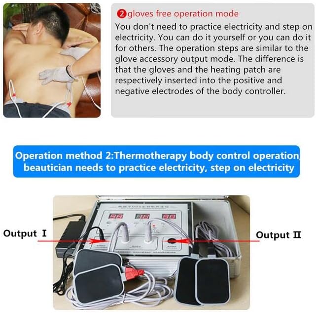 Multi-Function Meridian Electrotherapy DDS Bio-Electric Acid and Alkali Flat Massager Beauty and Physiotherapy Home
