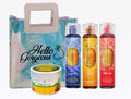 -White BarnBath Body/Work -Premium Beauty - Full Size and Hello Gorgeous Gift Bag With MIRACLE BRAZILIAN HAIR MASK (Packaging May Vary) (CINDERELLA - BELLE - MOANA)