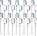 20/50PCS Compatible for Replacement C1 Sensitive Clean Whitening Brush Soft Bristle Sonic Electric Toothbrush Nozzles(20Sensitive)