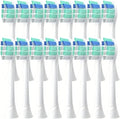 4-16pcs Replacement Toothbrush HeadsCompatible for Philips Electric Brush Head 1100 2100 4100 4300 5100 5300 6100 6500 etc(16pcs)
