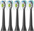 Replacement Toothbrush Heads Compatible with Philips Electric for EasyClean HealthyWhite and Other Snap-On Handles(5pcs Black)