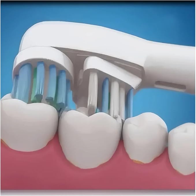 Replacement Brush Heads Compatible with OB Electric Toothbrush Pro1000 8000 9000(16 pcs)