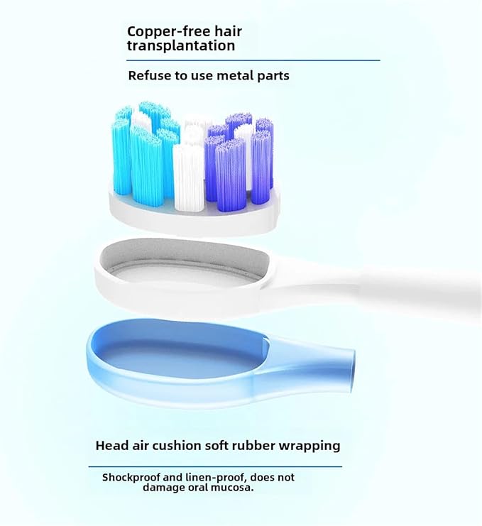 Standard Fit Brush Refills 4 Pcs – Soft Bristle Electric Toothbrush(J)