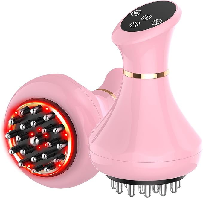 Lymphatic Drainage Massager Anti Cellulite Massage Tool For Thigh &amp Belly Stretch Marks &amp Cellulite Reduction Handheld Massage tools for Sciatica Nerve Legs Arms Hip Muscle Low Back Pai
