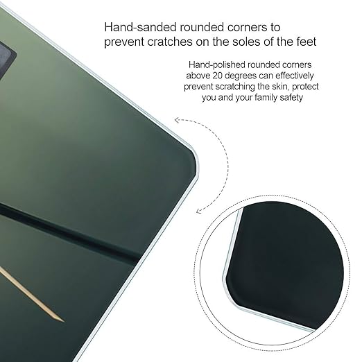Helicopter Smart Scale for Body Weight Accurate Bathroom Scale with LED Display Digital Weight Scales Weighing Machine High Precision Scales for Bath Home