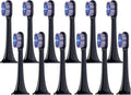 12/16/20PCSCompatible for XIAOMI MIJIA T700 Replacement Toothbrush Heads Soft Bristle Brush(T700 Purple-12pcs)