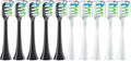 Replacement Brush Heads for X3 X5 V1 X3U 5-10pcs Bristle Electric Toothbrush Sealed Packed(5white 5black)