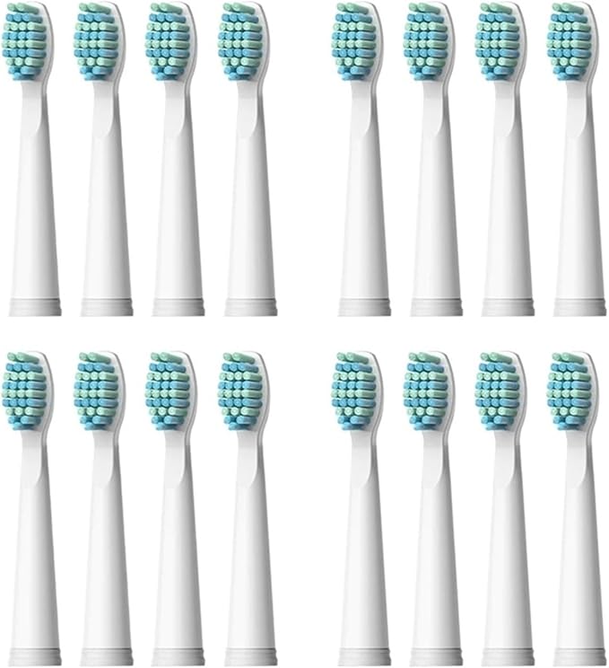 Electric Toothbrushes Replacement Heads Toothbrush Heads Sets for FW-507 FW-508 FW-917 Head(FW01(4pack-16pcs))