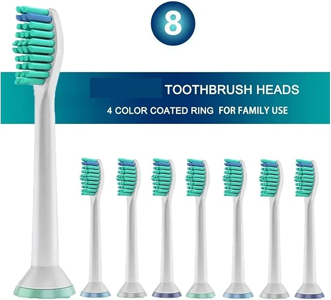8/12/16pcs Replacement Toothbrush HeadsCompatible for Toothbrushes(16pcs)
