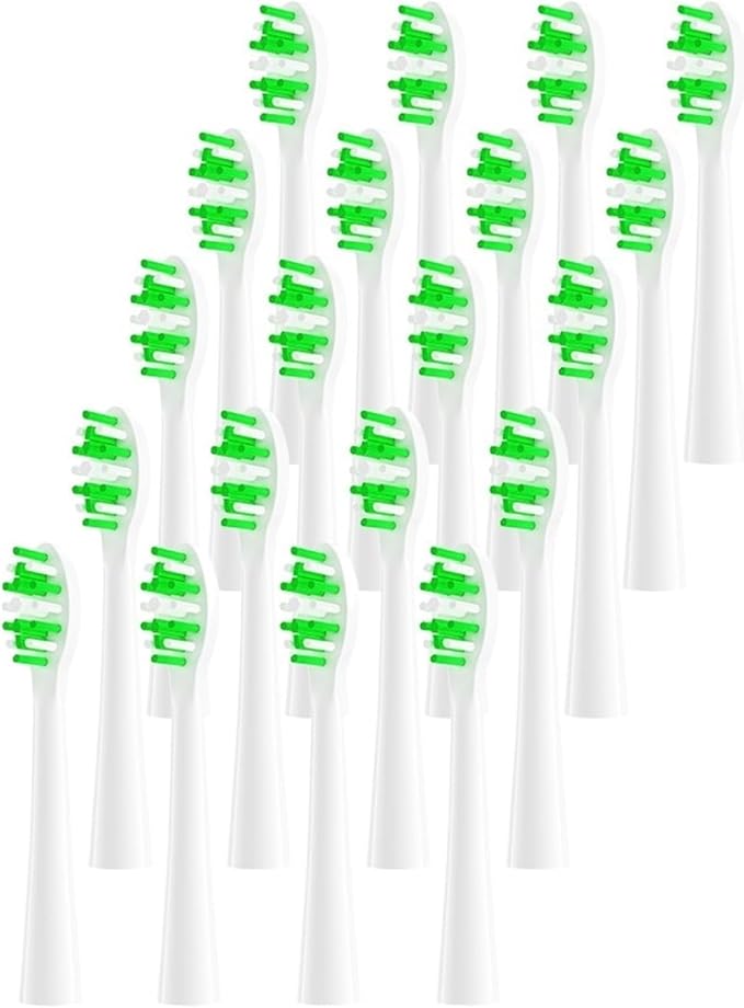 16/20Pcs Toothbrushes Head Compatible for Y1S/Y4/U1/U2/U3/P1/P4(20pcs)