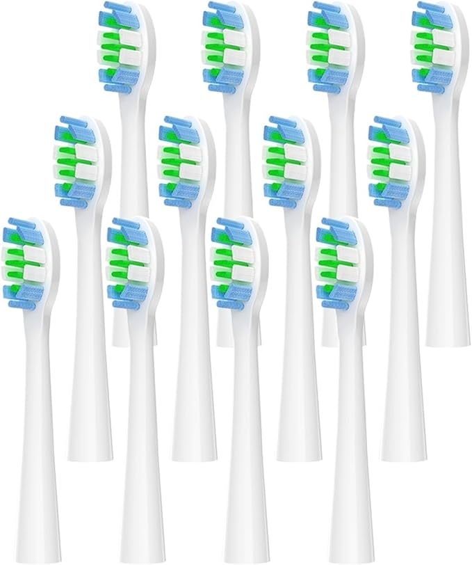 Toothbrush Heads Compatible for Y1S/P10pro/U3S/Y10/Y20(12PCS)