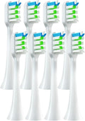 20PCS Replacement Toothbrush HeadsCompatible for SOOCAS X3S/X3U/X5 Electric Tooth Brush Soft Bristle Nozzles(20 White)