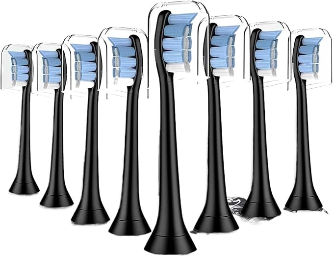 8-16pcs Toothbrush HeadsCompatible for HX3211 HX3281 HX6220 HX6211 HX6231 HX6250 HX6252 HX9322 HX9331 HX9334 HX6253 HX6530(8pcs)