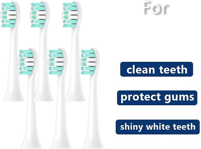 Replacement Toothbrush Soft Bristle Brush Heads Compatible for HX3120 HX3130 HX3216 HX3226 HX3240 HX3250 HX3260 HX3631(16 pcs)