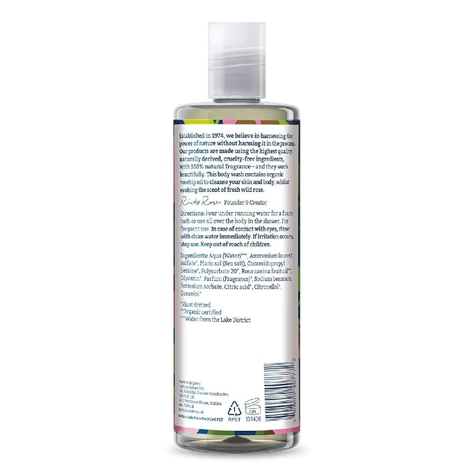 Faith in Nature Wild Rose Bodywash 400ml