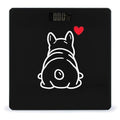Smart Scale for Body Weight Automatic Switch Digital Bathroom Weighing Scale Funny French Bulldog Puppy Dog