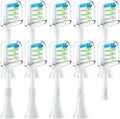 Compatible for FUPAI Electric Toothbrush Head A6 / A6plus A6splus A8 Z5 Universal Vacuum Package Replacement Brush(Black)