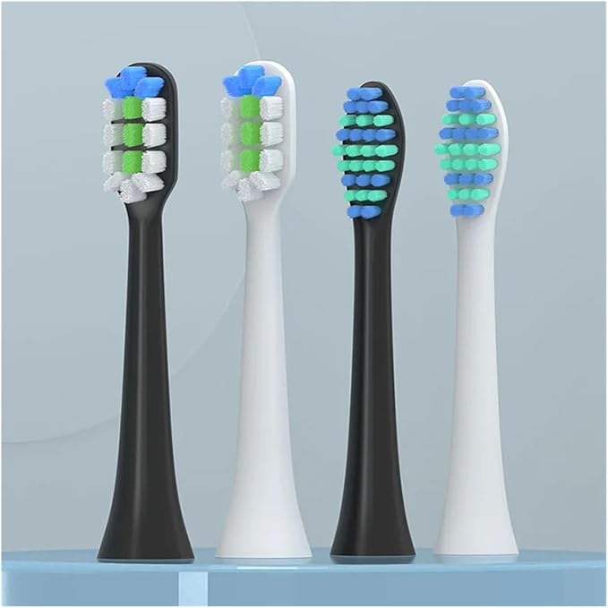 Compatible for SNP1 Electric Toothbrush Replacement Brush Head SN-P1 Bright White(3)