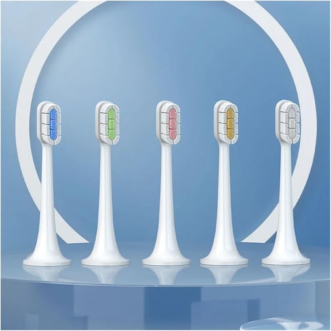 Compatible with Toothbrush Head T300/T500 Mijia DDYS01SKS/MES601/T700 Replacement MES602/604(Clean GN3 BU3)