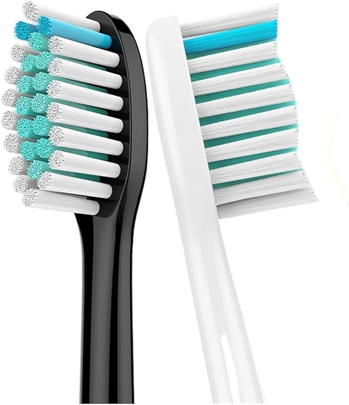 Electric Toothbrush Head Replaceable Sonic Compatible for Brush(White 20pcs)