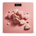 Valentine's Day Food Bathroom Scale for Body Weight Bathroom Weighing Scale with Backlit LCD Display Highly Accurate Measures Weight Up to 180kg