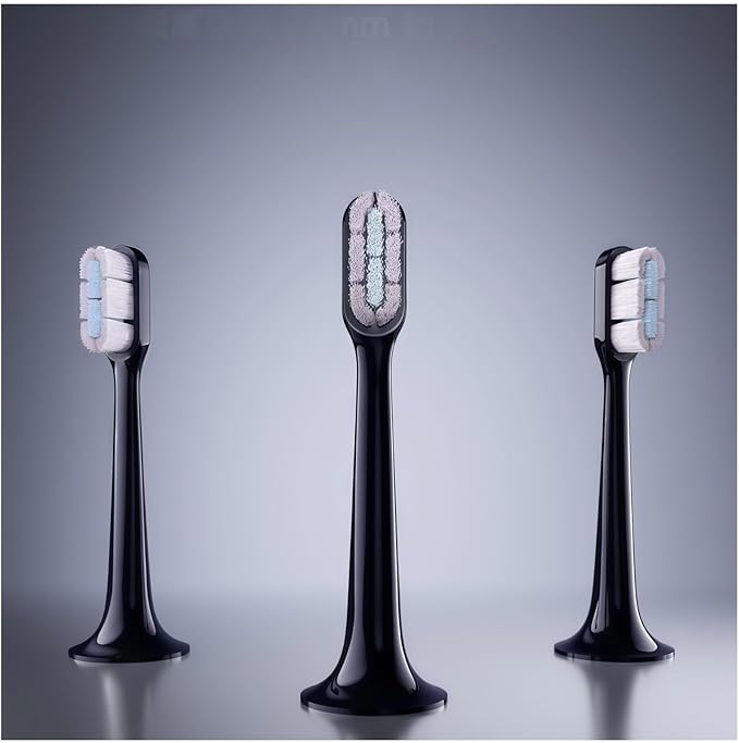 Toothbrush Head Compatible with Mijia T700 Sonic Electric Toothbrush Waterproof Soft Health Replacement Soft Bristles(4 pcs)