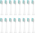Replacement Brush HeadsCompatible for Philips Sonicare HX3/HX6/HX9 Series Electric Toothbrush Heads HX6064(16Pcs White)