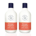 Spenser &amp Jensen Daily Moisturizing Body Wash with Hydrating Mango &amp Papaya - Gentle &amp Cleansing Body Soap - Sulfate &amp Paraben Free - 18 Oz (Pack of 2)
