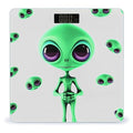 Digital Bathroom Scale for Body Weight Scale with Bright LCD Display High Accuracy Step-On Technology Auto On/Off Green Alien_74804394 Digital Scales 400 Lbs /180kg