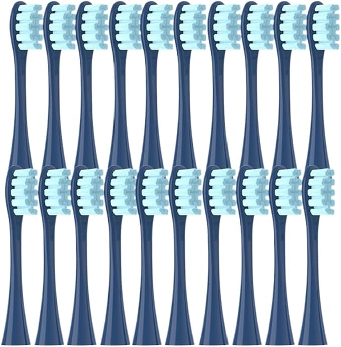 20/50/100PCS Blue Replacement Brush Head Compatible for X/X PRO/ Z1/ F1/ One/Air 2 /SE Soft Bristle(50Blue)