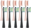 Compatible for Oclean One/ Air2 /SE/X/X PRO/ Z1/ F1 Sonic Electric Toothbrush Head 10 Pcs Replaceable Brush with Independent Package(5Black5Pink)